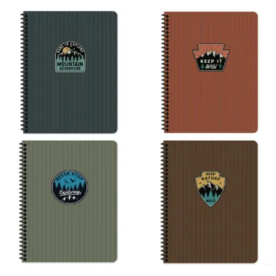 Keskin Color Defter Kp.Spiralli Ooutdoor 16,5x22,5 80 YP Kareli