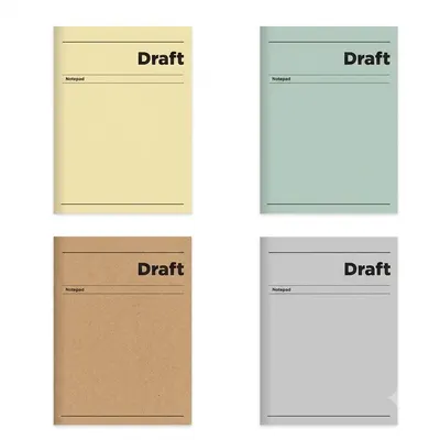 Keskin Color Karton Cilt Draft Defter 17x24 120 Yp Kareli 410542-99
