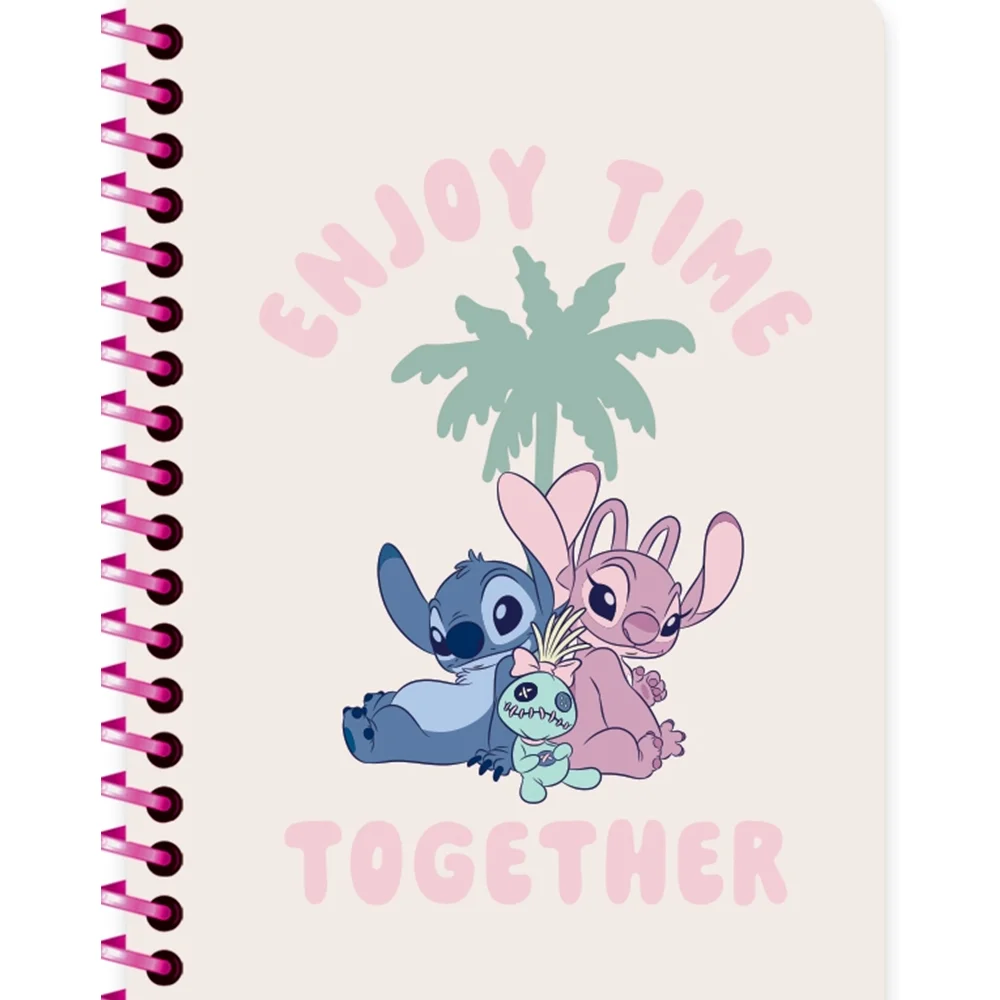 Lilo&amp;stitch Bloknot Spiralli  A6 80 Yp Çizgili 140400-14