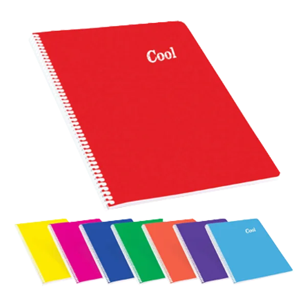 Keskin Color Defter Plastik Kapak Spiralli Cool A4 60 YP Kare