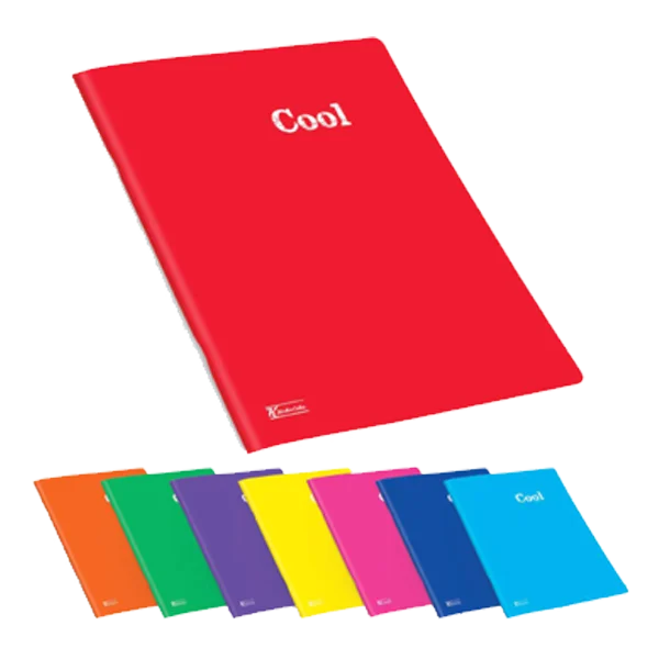 Keskin Color Defter Plastik Kapak Dikişli Cool A4 80 YP Kare