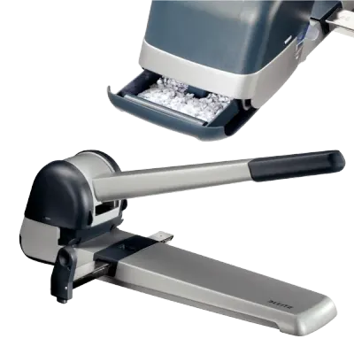 Leitz Kollu Perfaratör ( Delgeç ) 250 Syf Gri 5182