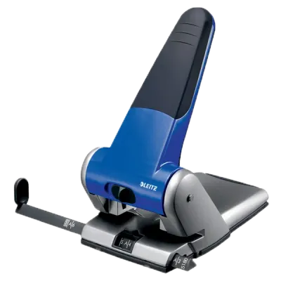 Leitz Kollu Perfaratör ( Delgeç ) Çelik 65 Syf Mavi 5180