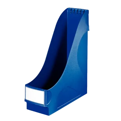 Leitz Kutu Klasör (Magazinlik) Plastik 9.8x31x29.1 Mavi 2425T