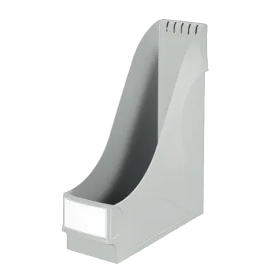 Leitz Kutu Klasör (Magazinlik) Plastik 9.8x31.8x29.1 Gri 2425T