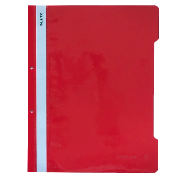 Leitz Telli Dosya Plastik Kırmızı L-4189