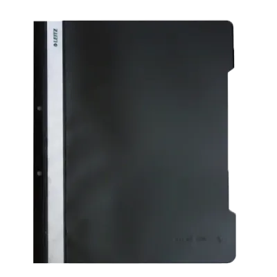 Leitz Telli Dosya Plastik Siyah L-4189
