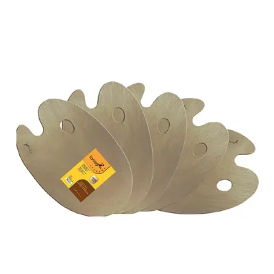 Fanart Academy Mdf Oval Palet 20x30x0,3cm