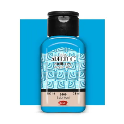 Artdeco Akrilik Boya 75 ML Bulut Mavi 3609