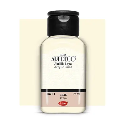Artdeco Akrilik Boya 75 ML Krem 3646