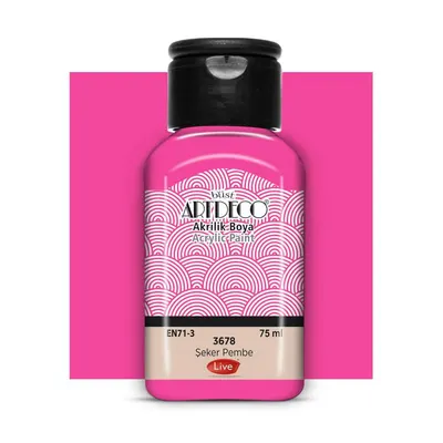 Artdeco Akrilik Boya 75 ML Şeker Pembe 3678