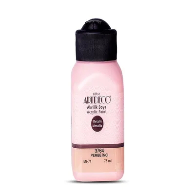 Artdeco Akrilik Boya Metalik 75 ML Pembe İnci 3764