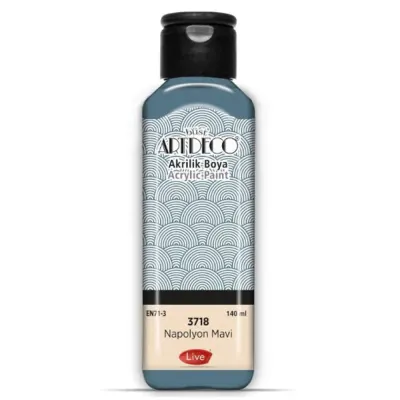 Artdeco Akrilik Boya 140 ML Napolyon Mavi 3718