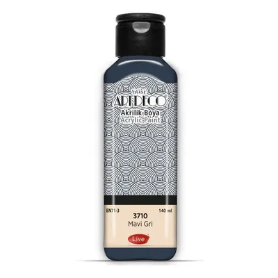 Artdeco Akrilik Boya 140 ML Mavi Gri 3710