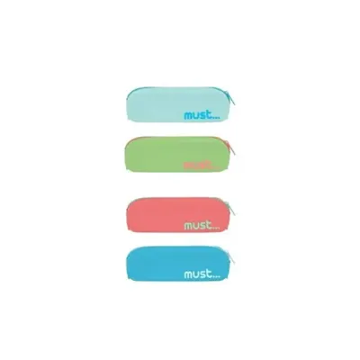 Must... Kalem Kutusu Sılıcone Pouch 20x5x6 Focus 4 colors  585642