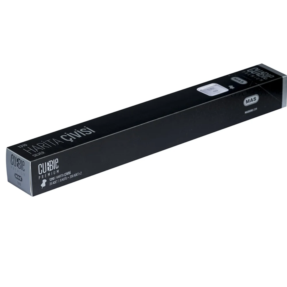 Mas Harita Çivisi Standart Cubbie Premium Sılver 1310