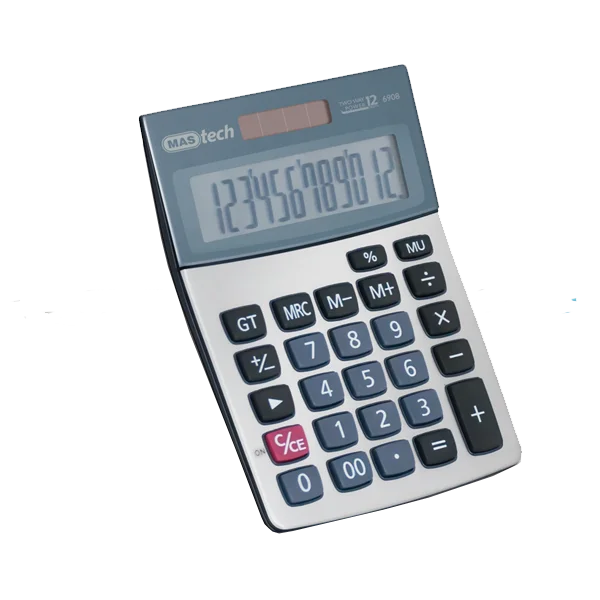Mas Hesap Makinesi 12 Hane Ofis Tipi Küçük 6908