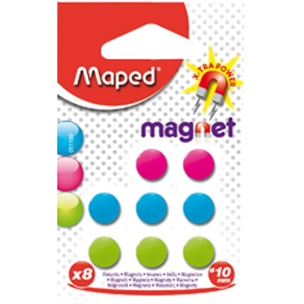 Maped Mıknatıs 10 MM 8 Lİ 051100