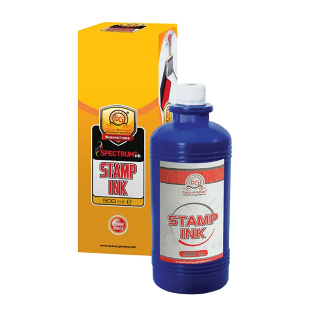 Factory Istampa Mürekkebi 500 Ml. Mavi