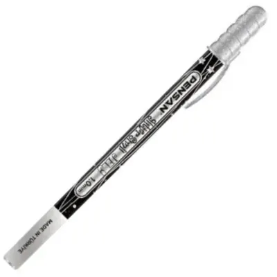 Pensan Jel Kalem Jely 1.0 MM Glıtter Simli Gümüş 2800