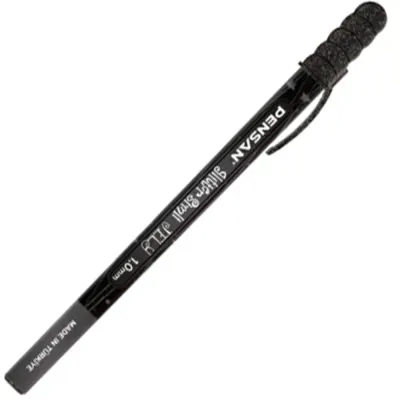 Pensan Jel Kalem Jely 1.0 MM Glıtter Simli Siyah 2800