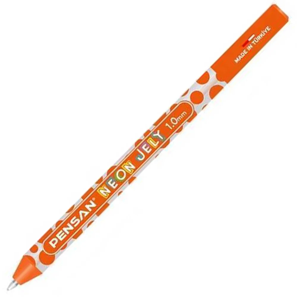 Pensan Jel Kalem Jely 1.0 MM Neon Oranj 2801