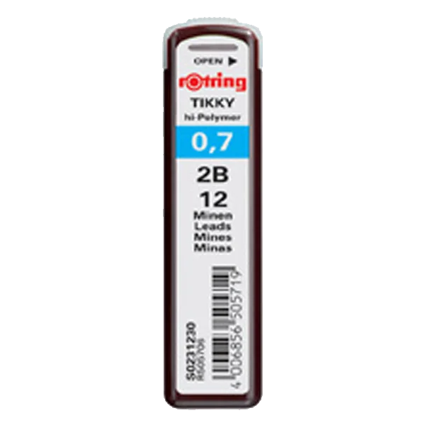 Rotring Min Hi-Polymer 2B 0.7 MM S0231230