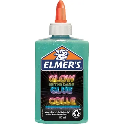 Elmers Karanlıkta Parlayan Yapıştırıcı 147 ML Mavi 2162078