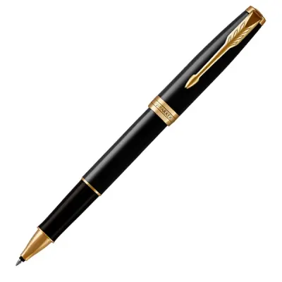 Parker Roller Kalem Sonnet Lake Siyah Gt