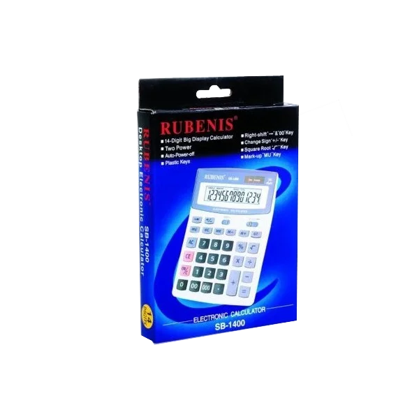Rubenis Hesap Makinesi Masa Üstü 14 Hane SB-1400
