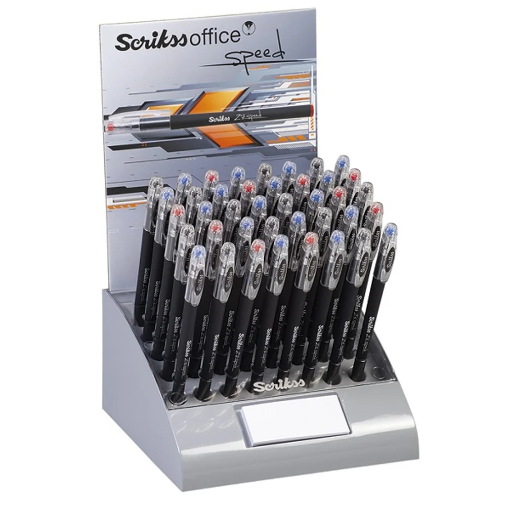 Scrikss Tükenmez Kalem Speed Jel 40 LI Stand