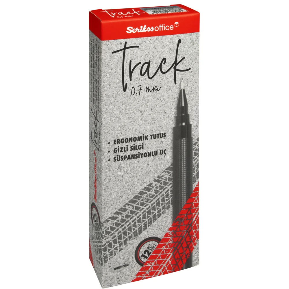 Scrikss Versatil Kalem Track 0.7 MM Pembe 12 Li