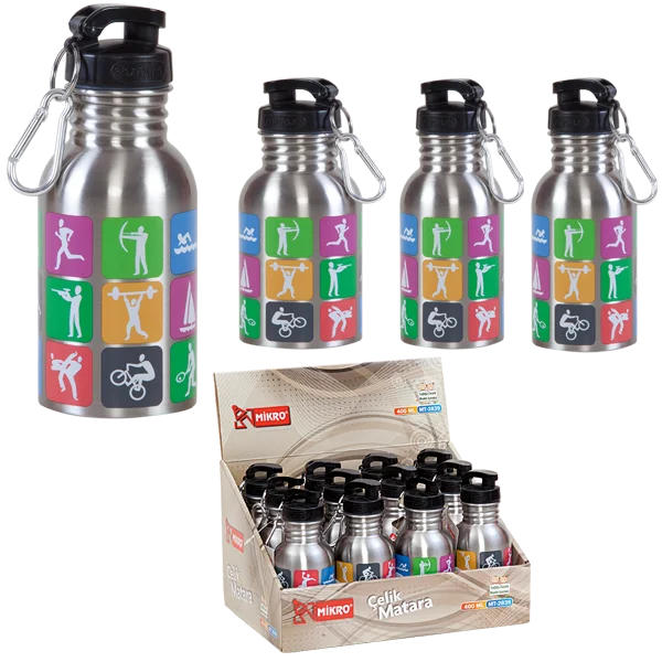 Mikro Matara Çelik 400 ML MT-2839