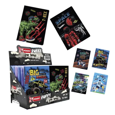 Mikro Not Defteri Puffy For Boys PF-70