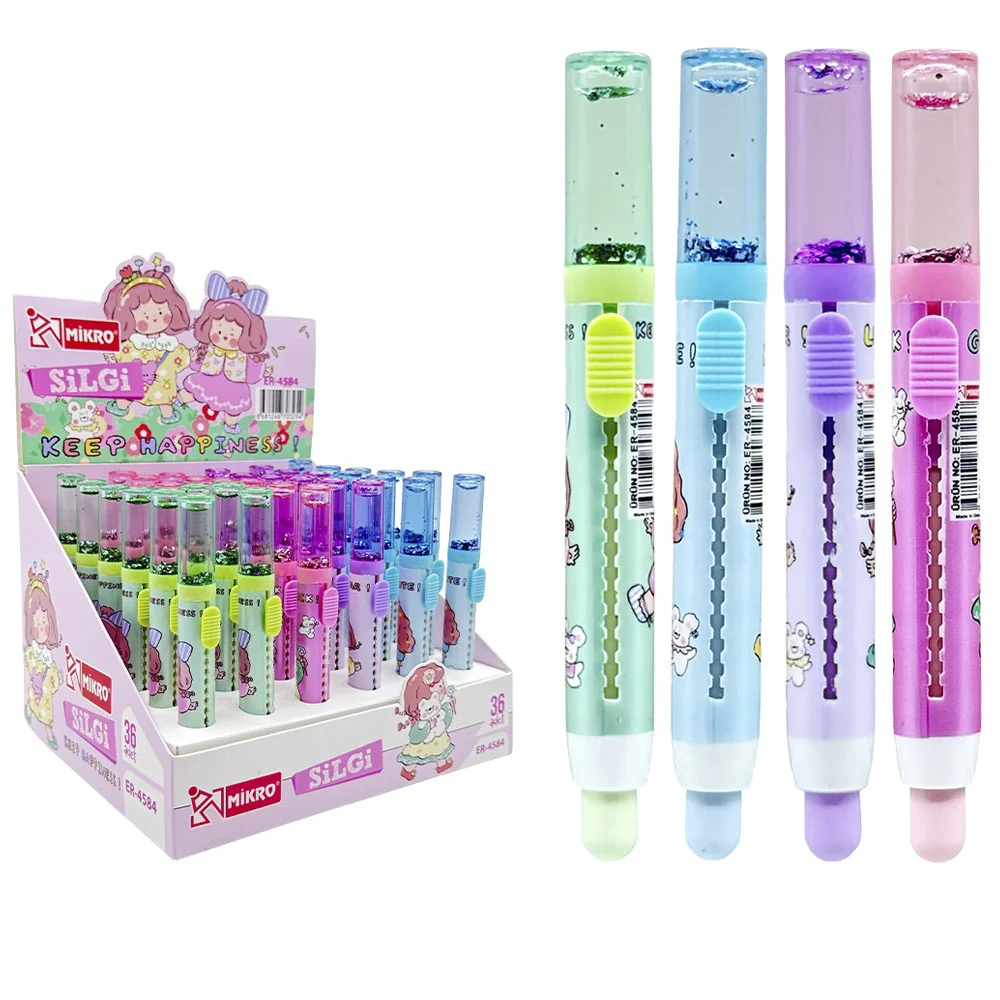 Mikro Silgi Keep Happınes Sürgülü 36 Lı  Er-4584