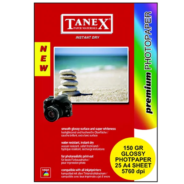 Tanex Fotoğraf Kağıdı 25 Lİ A4 150 GR
