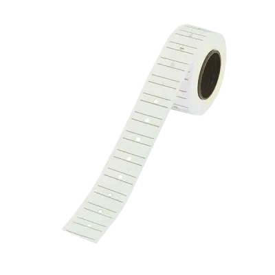 Tanex Fiyat Etiketi Çizgili 12x21 Beyaz