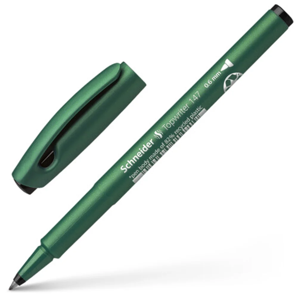 Schneider Fiber Uçlu Kalem Topwrıter 147 Sıyah 0,6 MM 1471
