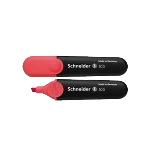 Schneider Fosforlu Kalem Job Kırmızı 150