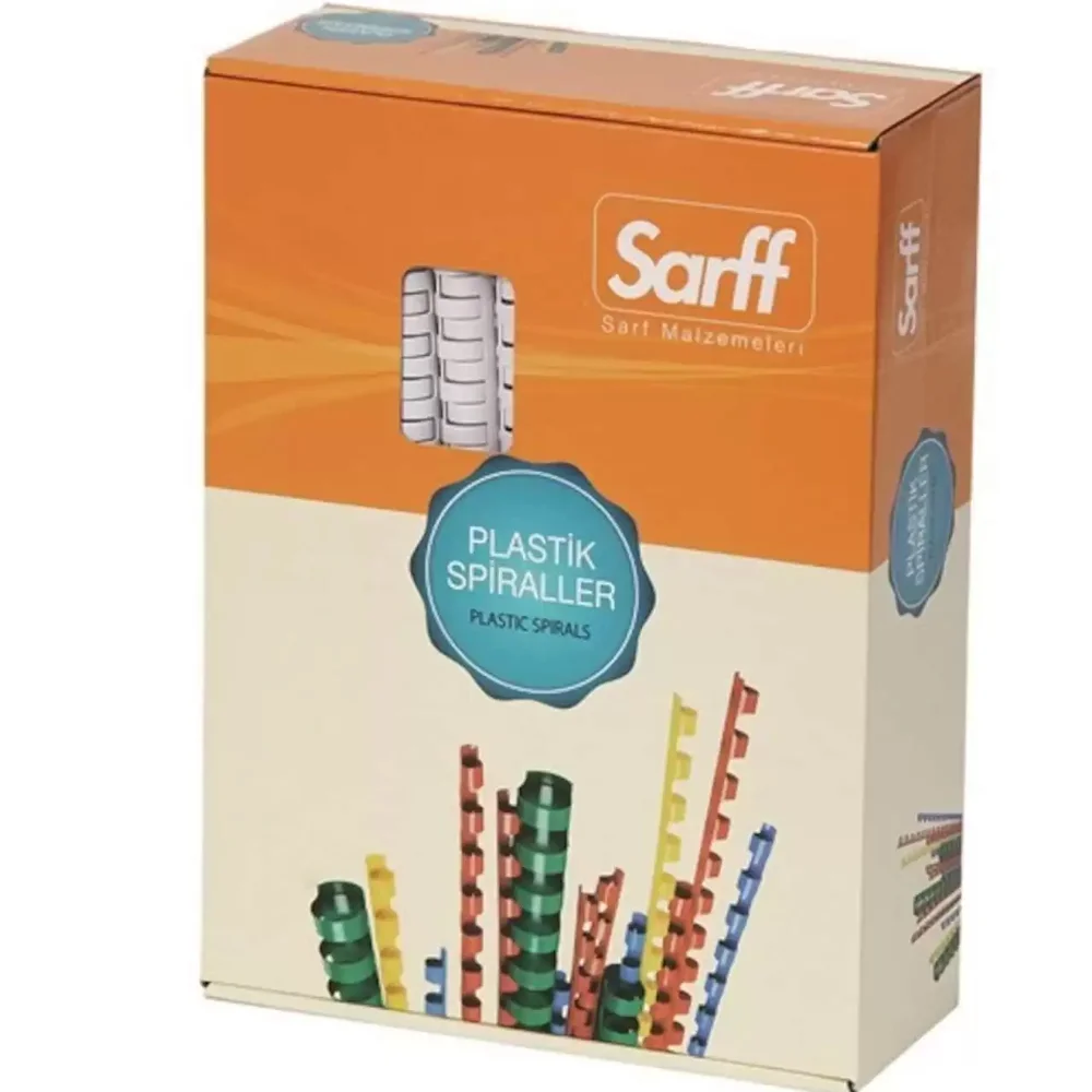 Sarff Spiral Plastik 160 SY 18 MM Beyaz 15202041