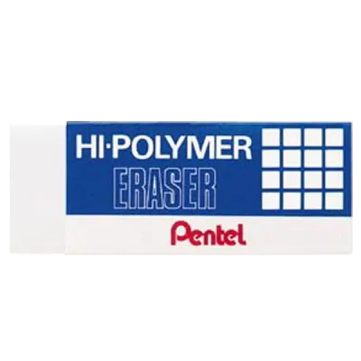 Pentel Öğrenci Silgisi Hi-Polymer Büyük ZEH10