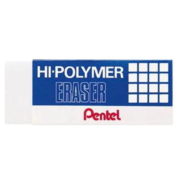Pentel Öğrenci Silgisi Hi-Polymer Büyük ZEH10