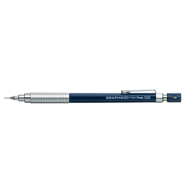Pentel Çizim Kalemi Graph 600 0.5 MM Navy PG605-C
