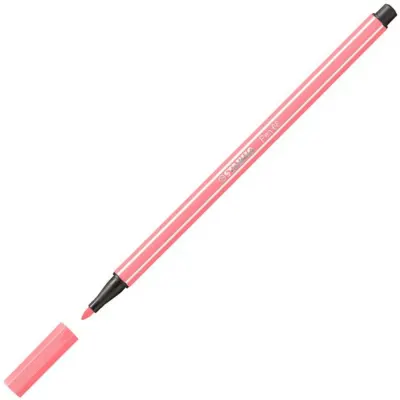 Stabilo Keçe Uçlu Boya Kalemi 1 MM Fosforlu Kırmızı 68/040