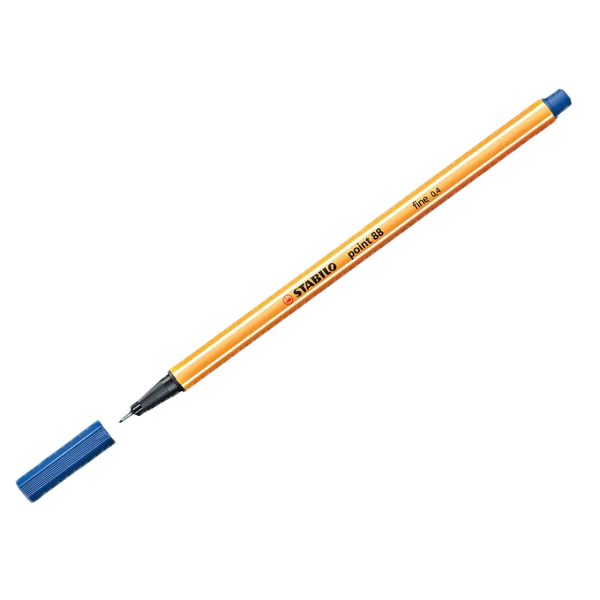 Stabilo Keçe Uçlu İnce Kalem 88 Point 0.4 MM Mavi 88/41