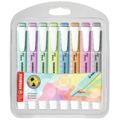 Stabilo Fosforlu Kalem Swing Cool Pastel 8 Li 275/8-08-2