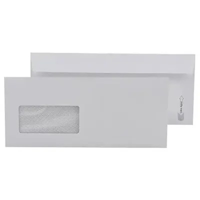 Oyal Diplomat Zarf Extra Beyaz Silikonlu Pencereli 10.5x24 110 GR 30004112