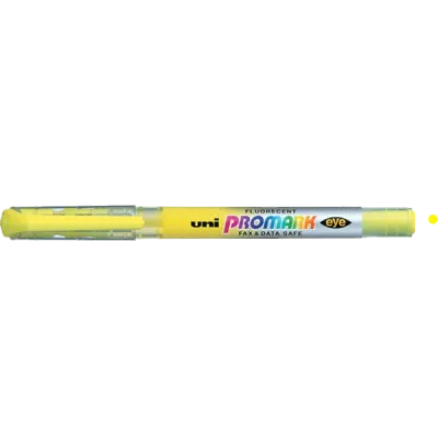 Uni-Ball Fosforlu Kalem Promark Eye Cep Tipi Sarı USP-105