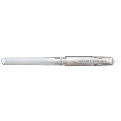 Uni-Ball Roller Kalem Signo Broad Jel Bilye Uç Davetiye 1.0 MM Beyaz UM-153