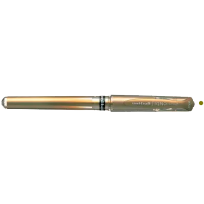 Uni-Ball Roller Kalem Signo Broad Jel Bilye Uç Davetiye 1.0 MM Altın UM-153